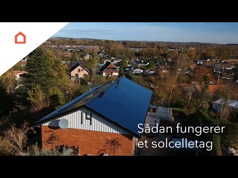Se et af Danmarks første solcelletage